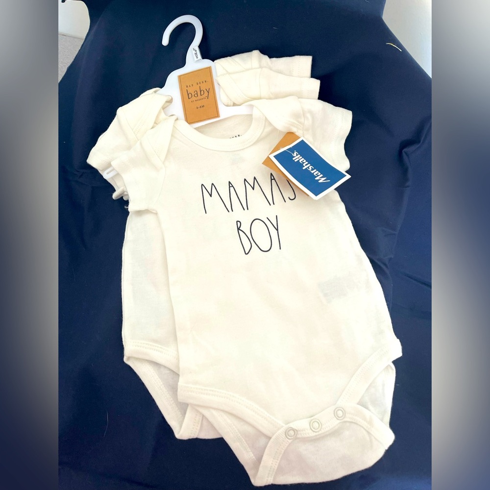 Rae Dunn onesies.